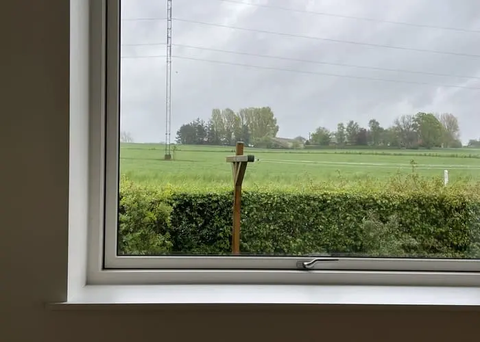 Billede af et vindue på Bornholm, renoveret af Tømrermagi